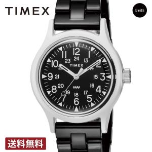 公式ストア メンズ 腕時計  TIMEX タイメックス オリジナルキャンパー タイルコレクション クォーツ  ブラック TW2V19900-2  ブランド