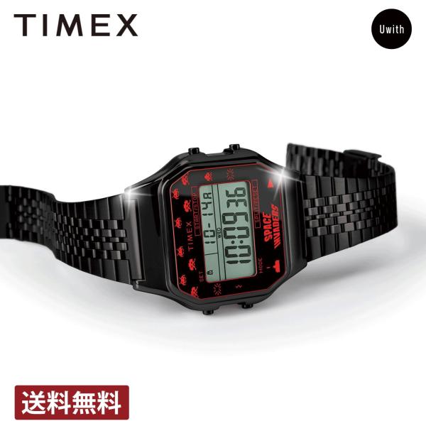 10%OFFクーポン配布中　腕時計  TIMEX タイメックス スペースインベーダーコラボ クォーツ...