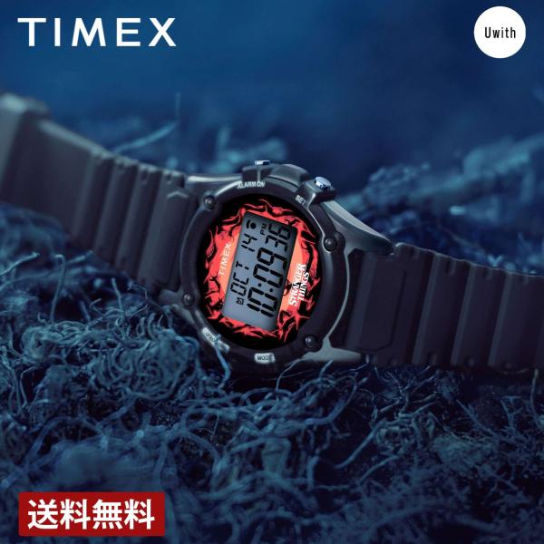 公式ストア 腕時計  TIMEX タイメックス ストレンジャーシングスコラボ クォーツ  デジタル ...