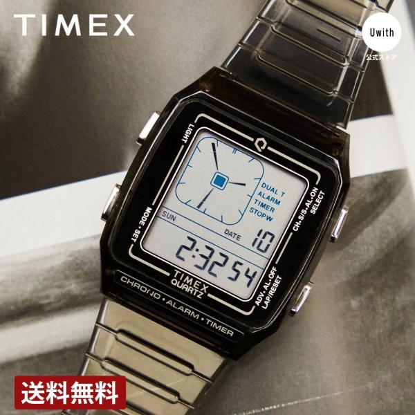 【ブランド直営店】[レビュー特典あり]タイメックス 腕時計 TIMEX Q LCA トランスパレント...