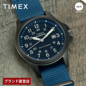 【ブランド直営店】[レビュー特典あり]TIMEX タイメックス 腕時計 Expedition Field Post Solar クォーツ ブルー TW2Y31700 爆買
