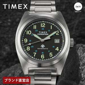 【ブランド直営店】[レビュー特典あり]TIMEX タイメックス Expedition Capstone Automatic 自動巻 ブラック TW2Y39600 爆買