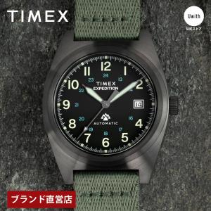 【ブランド直営店】[レビュー特典あり]TIMEX タイメックス Expedition Capstone Automatic 自動巻 ブラック TW2Y39800 爆買