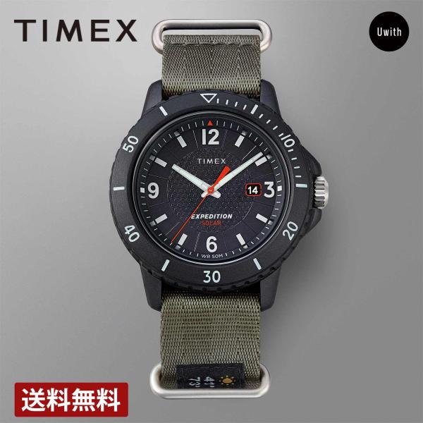 公式ストア メンズ 腕時計 TIMEX ガラティンソーラー ソーラークォーツ ブラック TW4B14...