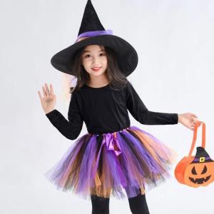 子供ドレス ハロウィン 4点セット 長袖 レー...の詳細画像2