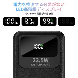 モバイルバッテリー スマホ充電器 大容量 防災...の詳細画像5