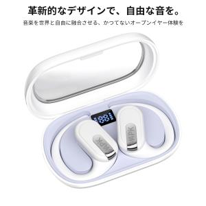 ワイヤレスイヤホン 耳掛け式 イヤホン Blu...の詳細画像2