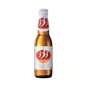 333(バーバーバー) 瓶 [ ベトナム 330mlx24本 ]｜worldbeer-ikemitsu