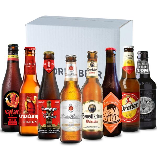 【WEB限定】世界のビールBOX(ヨーロッパ編) 8本飲み比べ [ 2560ml / 8本 ]