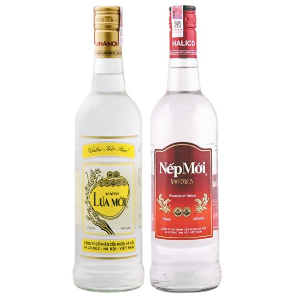 ネプモイ &amp; ルアモイ 2本BOX ウォッカ ベトナム 700mlx2本 飲み比べ お中元 お歳暮 ...