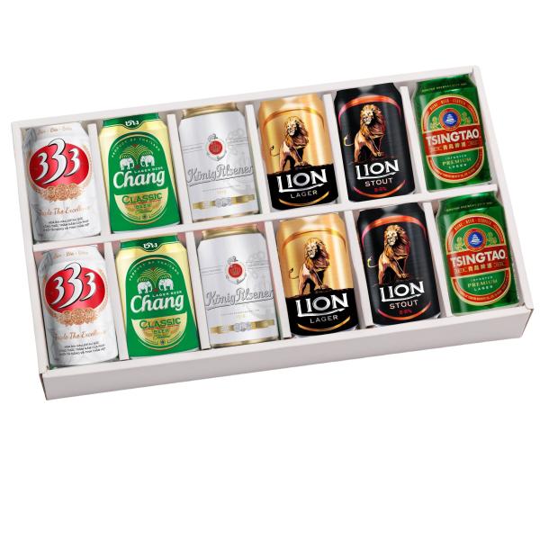 【WEB限定】世界の缶ビールギフトBOX 6種 ■アウトレット割引■