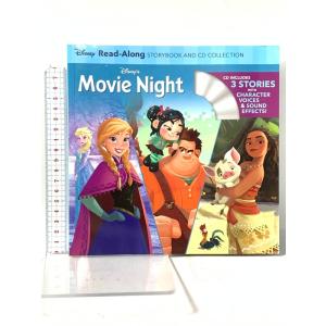 洋書 Disney's Movie Night Read-Along Storybook and CD Collection: 3-in-1 Feature Animation Bind-Up Disney Press Disney Books