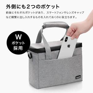 カメラバッグ 一眼レフ ショルダー 女子 メン...の詳細画像5