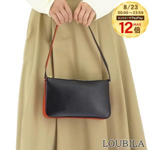 PayPay最大12% クリスチャンルブタン CHRISTIAN LOUBOUTIN レディース ショルダーバッグ LOUBILA 1245268 BLACK RED ブラック レッド CM4H 24ss