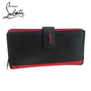 完売御礼 クリスチャンルブタン CHRISTIAN LOUBOUTIN レディース 2つ折り長財布 サイフ PALOMA WALLET 3195086 BLACK LOUBI H358 23ss｜worldclub