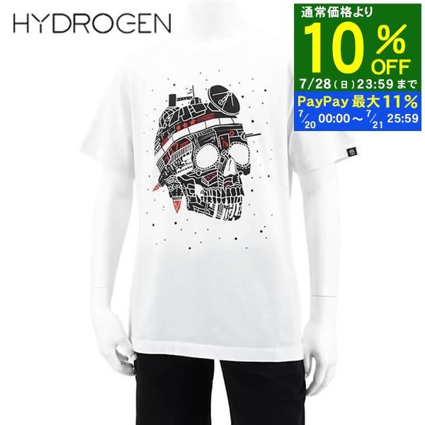 ハイドロゲン HYDROGEN メンズ Tシャツ SPACE SHIP TEE 320616 WHI...