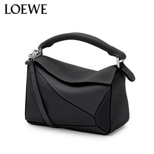 完売御礼 ロエベ LOEWE レディース ショルダーバッグ PUZZLE MINI BAG 32230U95 BLACK ブラック 1100 2223aw｜worldclub