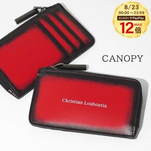 PayPay最大12% クリスチャンルブタン CHRISTIAN LOUBOUTIN メンズ レディース フラグメントケース CANOPY 3265125 LOUBI レッド R251 26aw