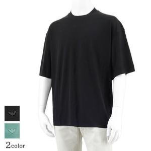 500円OFF対象 エンポリオアルマーニ EMPORIO ARMANI メンズ Tシャツ 3D1TA1 1JUVZ NERO ブラック 0999 BRISTOL BLUE ブリストルブルー 0744 24ss｜worldclub