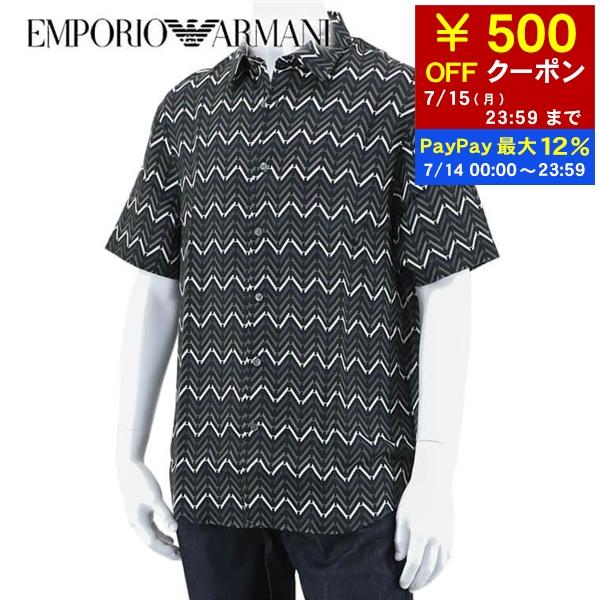 GW SALE 特別価格 エンポリオアルマーニ EMPORIO ARMANI メンズ 半袖シャツ 3...