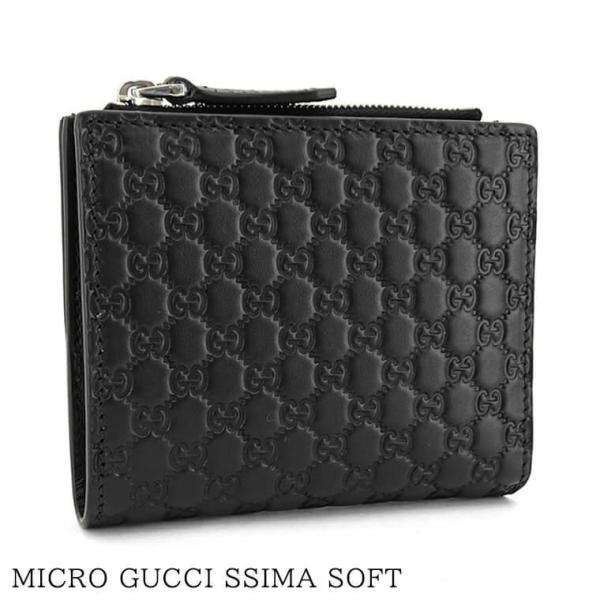 2000円OFF対象 グッチ GUCCI メンズ 2つ折り財布 MICRO GUCCI SSIMA ...