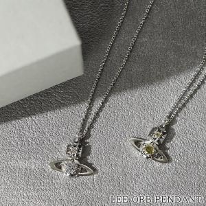 PayPay最大12% ヴィヴィアンウエストウッド Vivienne Westwood レディース ネックレス LEE ORB PENDANT 630203GS シルバークリア シルバーイエロー 26ss