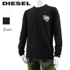 DIESEL（ディーゼル） メンズ 長袖Tシャツ T ADJUST LS V1 A21655