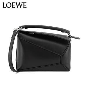 5000円OFF対象 ロエベ LOEWE レディース ショルダーバッグ MINI PUZZLE EDGE BAG A510P88X14 BLACK ブラック 1100 23ss｜worldclub