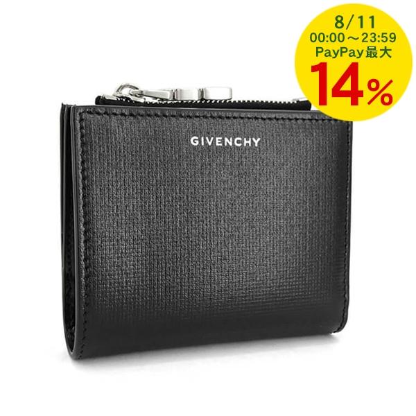 PayPay最大11% 1000円OFF対象 ジバンシィ GIVENCHY メンズ 2つ折り財布 B...