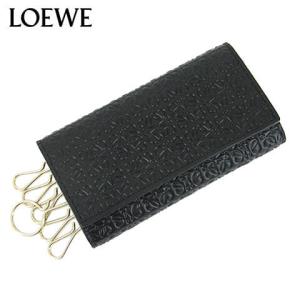 完売御礼 ロエベ LOEWE レディース キーケース C499K92X01 BLACK ブラック 1100 22ss｜worldclub