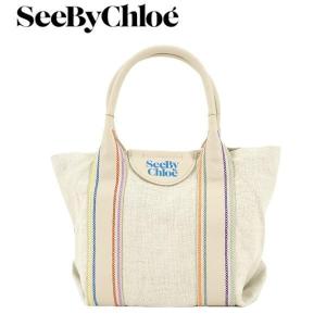 PayPay最大12% SPECIAL SALE 特別価格 シーバイクロエ See By Chloe レディース トートバッグ LAETIZIA SMALL TOTE CHS23SSB62C64 CEMENT BEIGE 24H 23ss｜worldclub