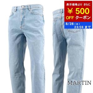 アーペーセー A.P.C. メンズ ジーンズ MARTIN COGWE H09121 BLEU CLAIR ウォッシュライトブルー IAB 24ss｜worldclub