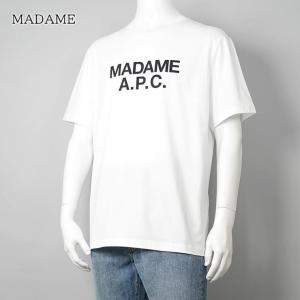 SUMMER SALE アーペーセー A.P.C. メンズ Tシャツ MADAME COGYK M26462 WHITE ホワイト AAB 26ss
