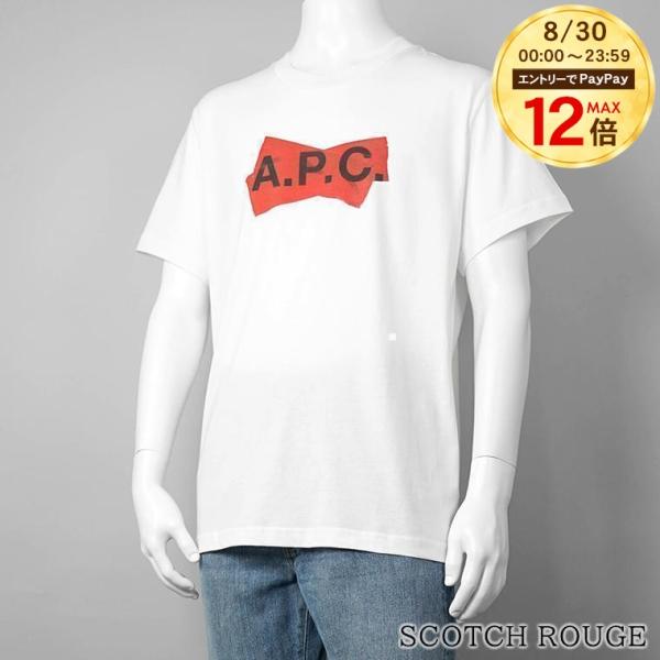 PayPay最大14% アーペーセー A.P.C. メンズ Tシャツ SCOTCH ROUGE CO...