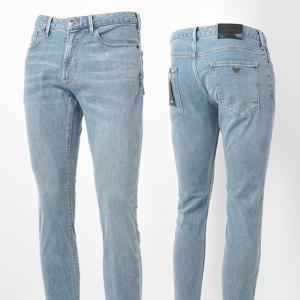 SUMMER SALE エンポリオアルマーニ EMPORIO ARMANI メンズ ジーンズ EM000121 AF22800 LIGHT BLUE DENIM ウォッシュライトブルー MB003 26ss