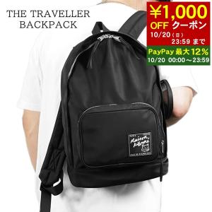 6月2日 新入荷 メゾンキツネ MAISON KITSUNE ユニセックス バックパック THE TRAVELLER BACKPACK MM05161 WQ1001 BLACK ブラック P199 24ss｜worldclub