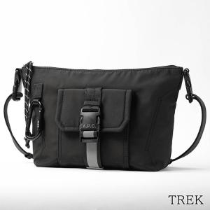 アーペーセー A.P.C. メンズ レディース ショルダーバッグ TREK PAAGE H61734 NOIR ブラック LZZ 26aw