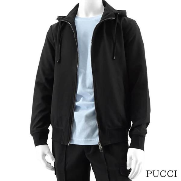 ジャブスアルキヴィオ giabsarchivio メンズ ジップアップパーカー PUCCI A377...