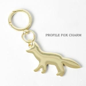 メゾンキツネ/MAISON KITSUNE キーリング メンズ BOLD FOX HEAD KEYRING キーホルダー TOBACCO 2024年春夏新作 MM06904AM1002-0003-P261 ○MAISON KITSUNE○UNISEX BOLD FOX HEAD KEYRING キーリング (MAISON