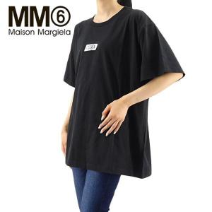 500円OFF対象 エムエムシックス メゾンマルジェラ MM6 Maison Margiela レディース Tシャツ S52GC0267 S24312 ブラック 900