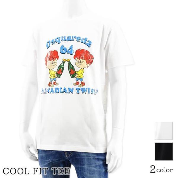 ディースクエアード DSQUARED2 メンズ Tシャツ COOL FIT TEE S71GD139...