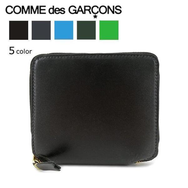 コムデギャルソン COMME des GARCONS ユニセックス 2つ折り財布 SA2100 BL...