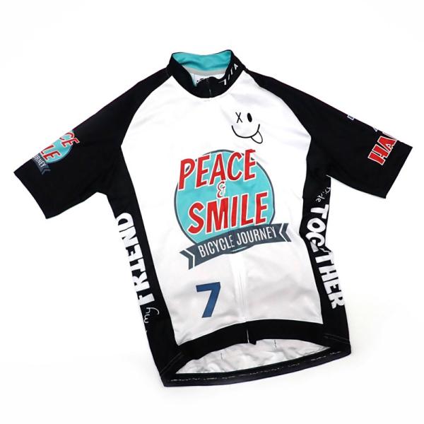 セブンイタリア Peace &amp; Smile Jersey ホワイト