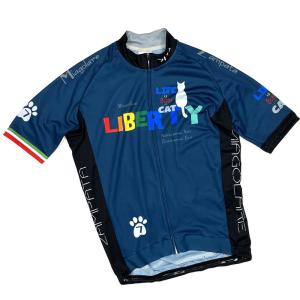 セブンイタリア Liberty Cat Jersey ネイビー｜worldcycle-wh
