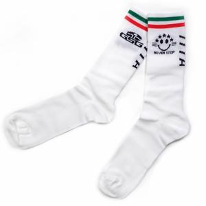 セブンイタリア Smile Socks ホワイト｜worldcycle-wh