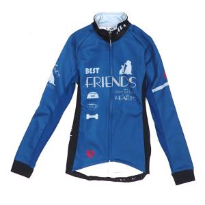 セブンイタリア Friends Lady Jacket ネイビー レディース｜worldcycle-wh