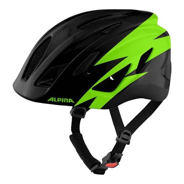 アルピナ PICO ブラック/グリーングロス ヘルメット ALPINA