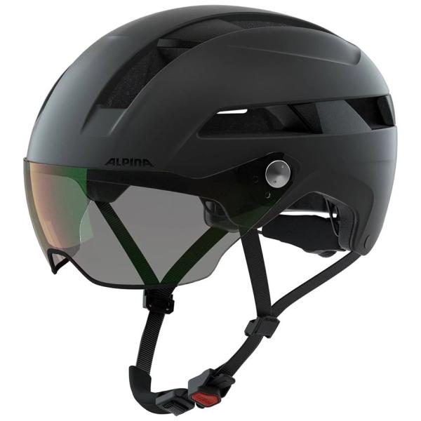 アルピナ SOHO VISOR V ブラックマット ヘルメット