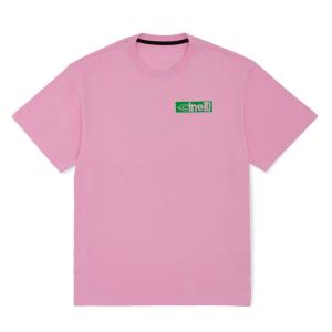 チネリ T-SHIRT IN-BIKE-WE-TRUST ピンク｜worldcycle-wh