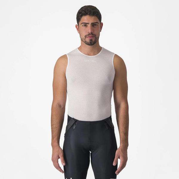 カステリ 4523023 PRO MESH 2.0 SLEEVELESS 001.ホワイト
